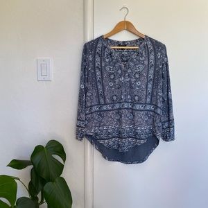Lucky Brand Bohemian Blouse